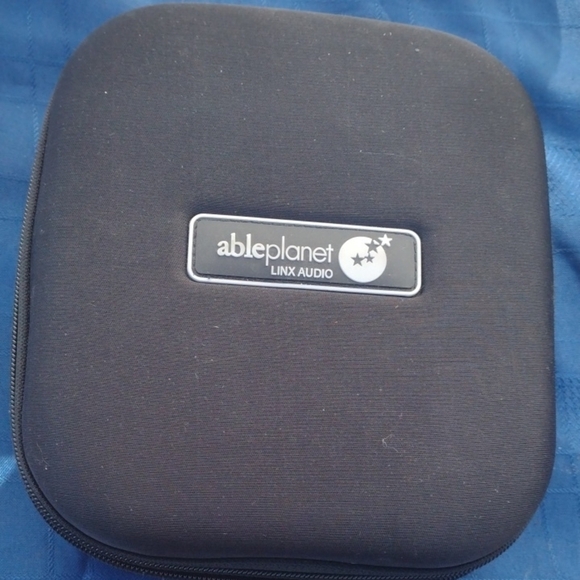 Able Planet Linx Audio professional  Headphones in Black Case NWOT - Picture 1 of 3